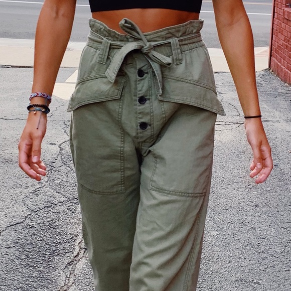 Urban outfitters green cargo pants - Picture 2 of 6